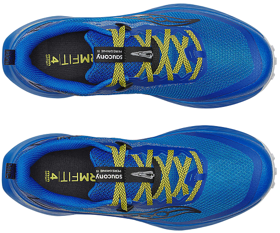 Кроссовки мужские Saucony Peregrine 15 Skydiver/Pickle - Фото 3 большая