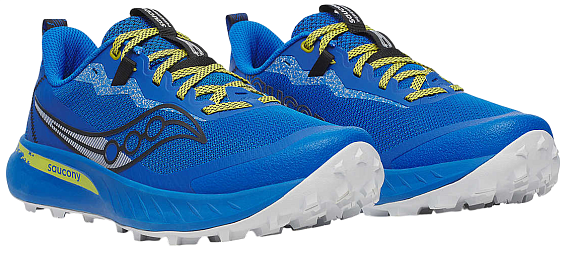 Кроссовки мужские Saucony Peregrine 15 Skydiver/Pickle - Фото 6 большая