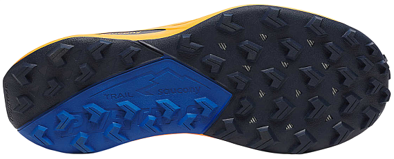 Кроссовки мужские Saucony Peregrine 15 Peel/Navy - Фото 4 большая