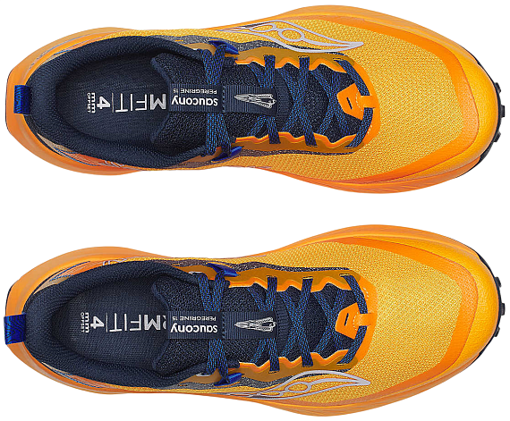 Кроссовки мужские Saucony Peregrine 15 Peel/Navy - Фото 5 большая
