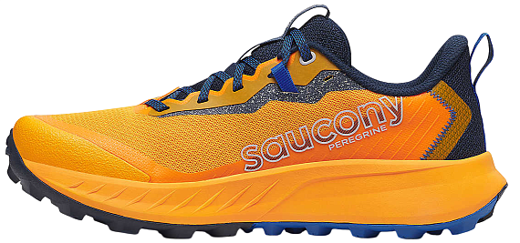 Кроссовки мужские Saucony Peregrine 15 Peel/Navy - Фото 7 большая