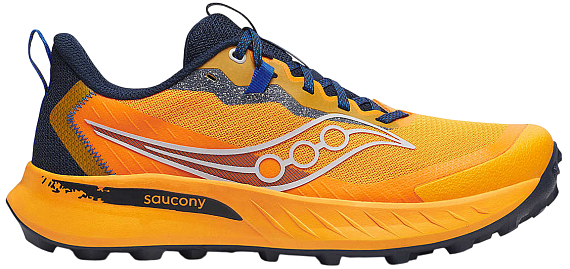 Кроссовки мужские Saucony Peregrine 15 Peel/Navy - Фото 1 большая