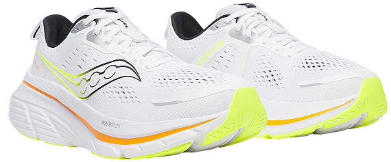 Кроссовки мужские Saucony Guide 18 White/Peel - Фото 2 большая