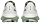 Кроссовки мужские Saucony Ride 18 White/Olivine - Фото 6 малая