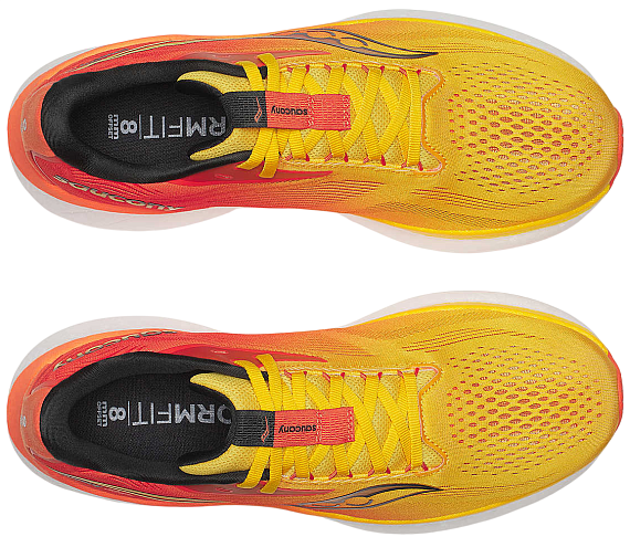 Кроссовки мужские Saucony Ride 18 Pollen/Pepper - Фото 3 большая