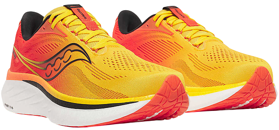 Кроссовки мужские Saucony Ride 18 Pollen/Pepper - Фото 6 большая