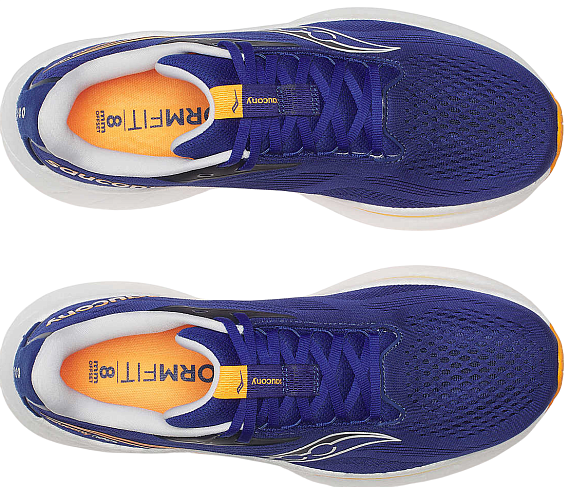 Кроссовки мужские Saucony Ride 18 Azurite/Peel - Фото 4 большая