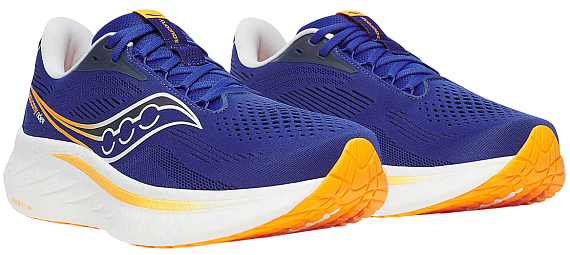 Кроссовки мужские Saucony Ride 18 Azurite/Peel - Фото 6 большая