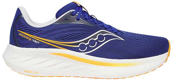 Кроссовки мужские Saucony Ride 18 Azurite/Peel - Фото 1 большая
