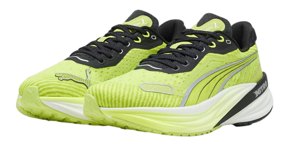 Кроссовки мужские Puma Magnify Nitro 2 Tech Lime Pow/Black/Silver - Фото 3 большая