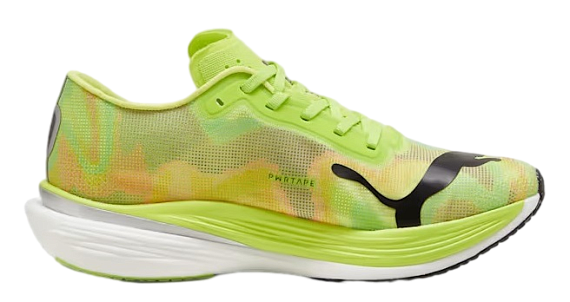Кроссовки мужские Puma Deviate Nitro Elite 2 Lime Pow/Black/Poison Pink - Фото 2 большая