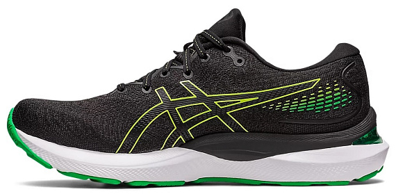 Кроссовки мужские ASICS Gel-Cumulus 24 Black/Lime Zest - Фото 4 большая