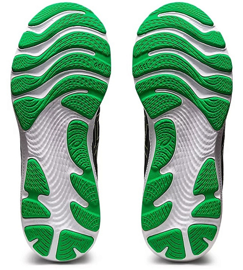 Кроссовки мужские ASICS Gel-Cumulus 24 Black/Lime Zest - Фото 7 большая