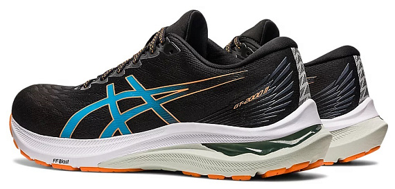 Кроссовки мужские ASICS GT-2000 11 Black/Sun Peach - Фото 3 большая