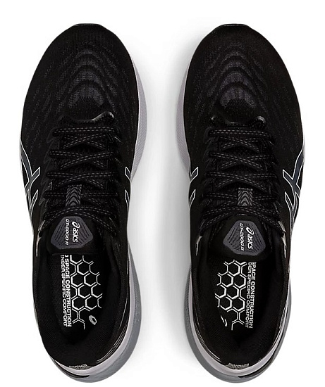 Кроссовки мужские ASICS GT-2000 11 Wide Black/White - Фото 6 большая