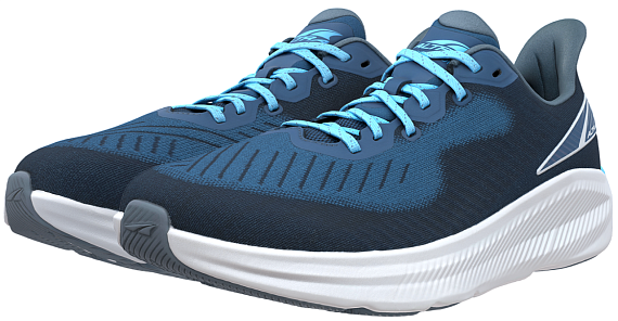Кроссовки мужские Altra Experience Form Navy/Light Blue - Фото 4 большая