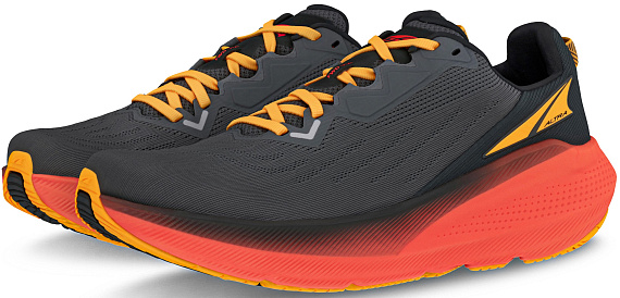 Кроссовки мужские Altra Fwd Via Black/Orange - Фото 5 большая