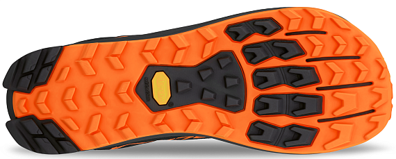Кроссовки мужские Altra Lone Peak 9+ Black/Orange - Фото 2 большая
