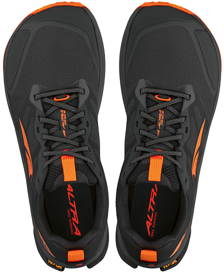 Кроссовки мужские Altra Lone Peak 9+ Black/Orange - Фото 5 большая