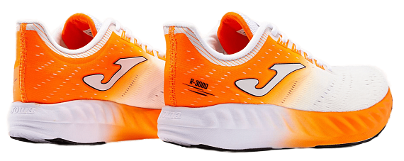 Кроссовки мужские Joma R.3000 Белый/Оранжевый - Фото 3 большая