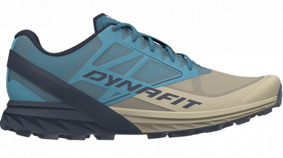 Кроссовки мужские Dynafit Alpine Rock Khaki/Storm Blue - Фото 1 большая