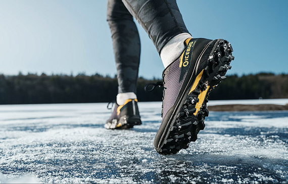 Кроссовки мужские Icebug Pytho6 Bugrip Black - Фото 9 большая