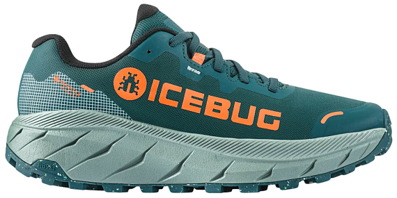 Кроссовки мужские Icebug Arcus 2 Rb9X Gtx Sea Moss/Coral - Фото 1 большая