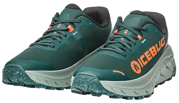 Кроссовки мужские Icebug Arcus 2 Rb9X Gtx Sea Moss/Coral - Фото 6 большая