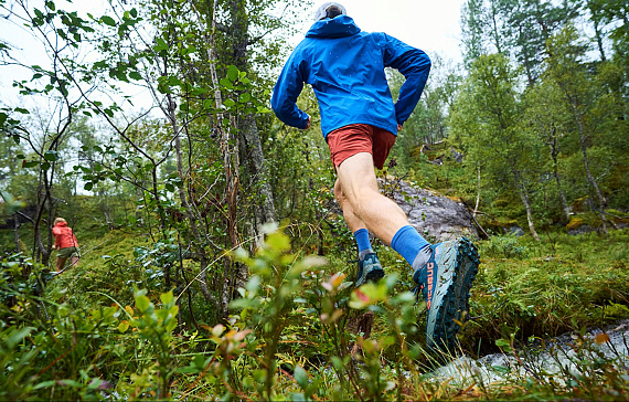 Кроссовки мужские Icebug Arcus 2 Rb9X Gtx Sea Moss/Coral - Фото 8 большая