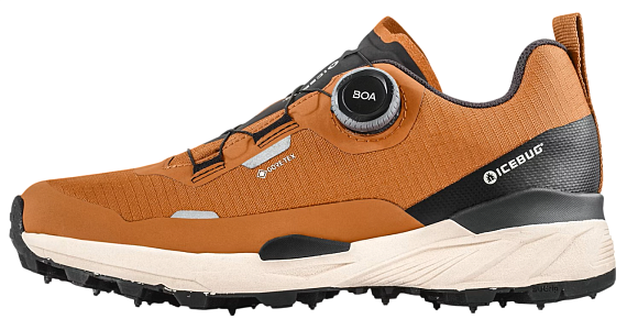 Кроссовки мужские Icebug Rover 2 Bugrip Gtx Ocher - Фото 8 большая
