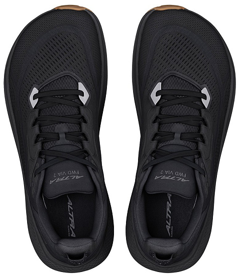 Кроссовки мужские Altra Fwd Via 2 Black/Black - Фото 4 большая
