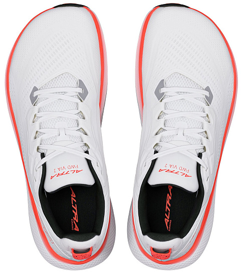 Кроссовки мужские Altra Fwd Via 2 White/Coral - Фото 4 большая