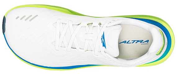 Кроссовки мужские Altra Paradigm 8 White/Lime - Фото 3 большая
