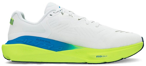 Кроссовки мужские Altra Paradigm 8 White/Lime - Фото 4 большая