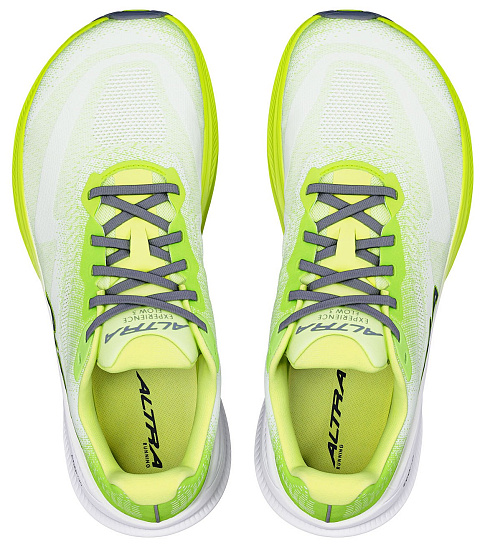Кроссовки мужские Altra Experience Flow 3 White/Lime - Фото 4 большая