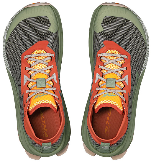 Кроссовки мужские Altra Olympus 275 Gray/Orange - Фото 2 большая