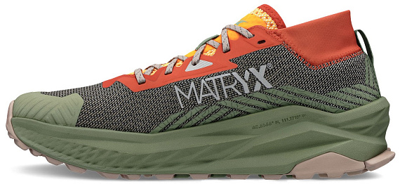 Кроссовки мужские Altra Olympus 275 Gray/Orange - Фото 3 большая