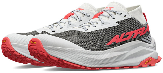 Кроссовки мужские Altra Olympus 275 White/Coral - Фото 2 большая