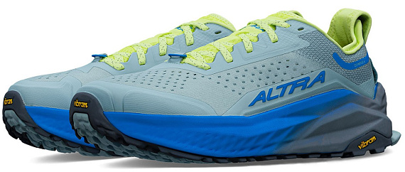Кроссовки мужские Altra Olympus 6 Gray/Blue - Фото 5 большая
