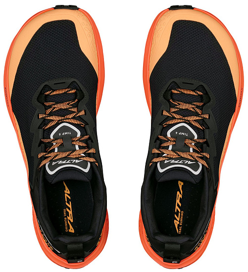 Кроссовки мужские Altra Timp 6 Black/Orange - Фото 3 большая
