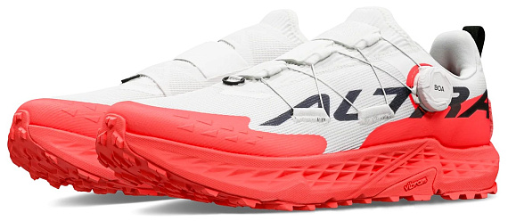 Кроссовки мужские Altra Timp 5 Boa White/Red - Фото 2 большая