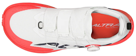 Кроссовки мужские Altra Timp 5 Boa White/Red - Фото 4 большая