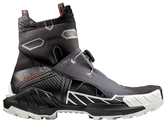 Кроссовки мужские Mammut Eiger Speed Boa High Gtx Black/Arumita - Фото 1 большая