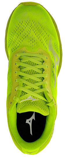 Кроссовки мужские Mizuno Wave Shadow 3 Safety Yellow/White - Фото 6 большая