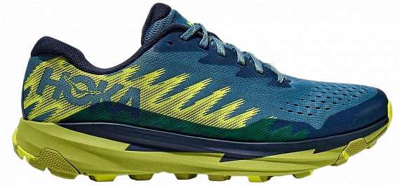 Кроссовки мужские Hoka Torrent 3 Bluesteel/Dark Citron - Фото 1 большая