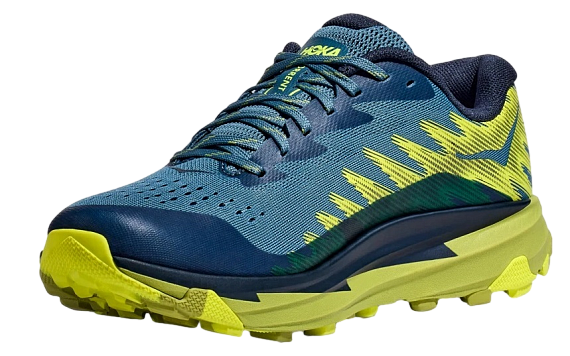 Кроссовки мужские Hoka Torrent 3 Bluesteel/Dark Citron - Фото 3 большая