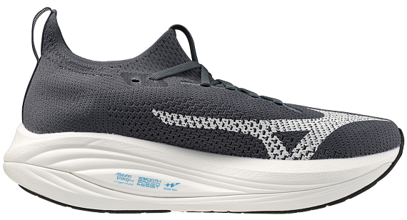Кроссовки мужские Mizuno Neo Vista 3 Dark Slate/White/Blue Jewel - Фото 4 большая