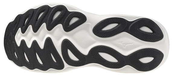Кроссовки мужские Mizuno Wave Sky 9 Cloudscape/Blue Jewel/Lava Ora - Фото 3 большая