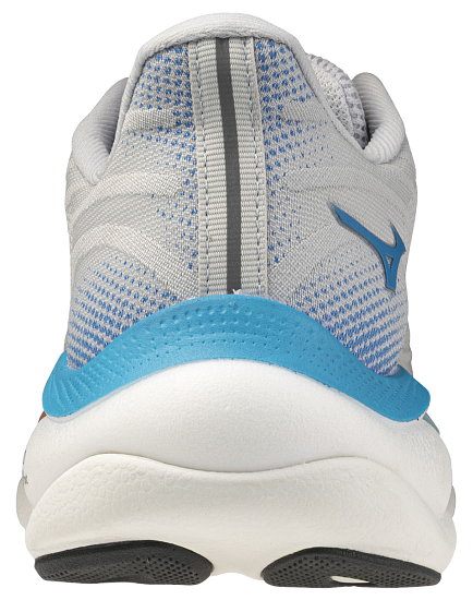 Кроссовки мужские Mizuno Wave Sky 9 Cloudscape/Blue Jewel/Lava Ora - Фото 6 большая