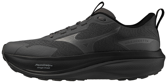 Кроссовки мужские Mizuno Wave Rider Tt 4 Quiet Shade/Blackened Pearl/Bl - Фото 2 большая
